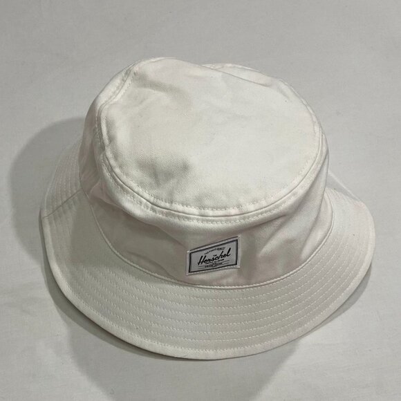 Herschel Supply Co. Norman Cotton Twill Bucket Hat – Blanc De Blanc (L/XL) - Picture 4 of 10